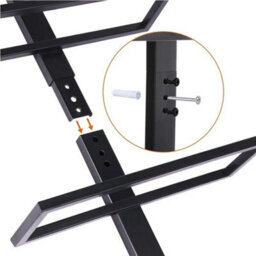 10-Bottle Wall Mount Wine Rack Black - thumbnail 3