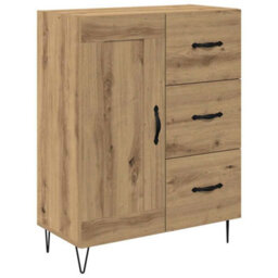 Walplus Highboard Artisan Oak 69.5 X 34 X 180 Cm Engineered Wood - thumbnail 6