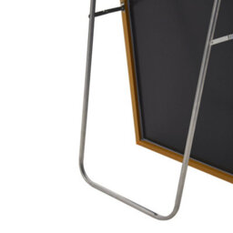 Darphe 40X150Cm Gold Aluminum Slim Frame Full Length Floor Mirror - thumbnail 7