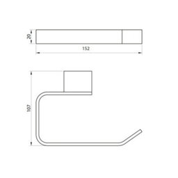 Scudo Roma Tumbler Holder Brushed Brass Bathroom - thumbnail 3