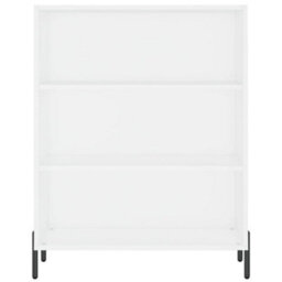 Berkfield Shelf Cabinet White 69.5X32.5X90 Cm Engineered Wood - thumbnail 4