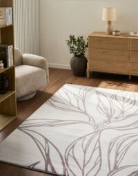Beliani Rug Erzurum Light Beige 160 X 230 Cm - thumbnail 2
