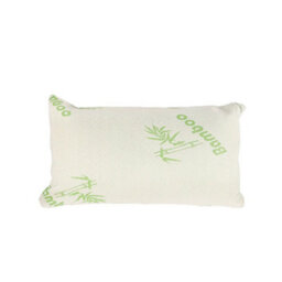 2 Pack Bamboo Memory Foam Pillows With Cooling Breathable Cover 74 X 48Cm - thumbnail 4