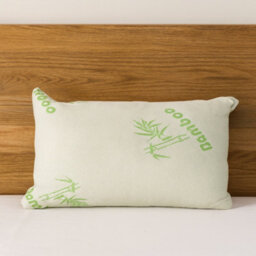 2 Pack Bamboo Memory Foam Pillows With Cooling Breathable Cover 74 X 48Cm - thumbnail 6