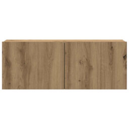 Berkfield 7 Piece Tv Cabinet Set Wall-Mounted Artisan Oak Engineered Wood - thumbnail 7