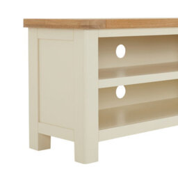 The Furniture Market Marbury Cream Painted Small Tv Unit Stand Up To 50 Tv Size - thumbnail 8