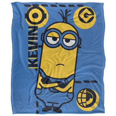 Minions Kevin Blanket White (One Size) - image 1