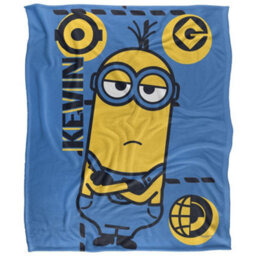 Minions Kevin Blanket White (One Size)