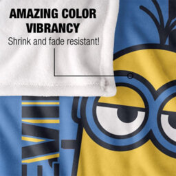 Minions Kevin Blanket White (One Size) - thumbnail 3