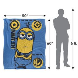 Minions Kevin Blanket White (One Size) - thumbnail 6