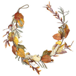 Beliani Garland 150 Cm Marbella 150 Cm Orange