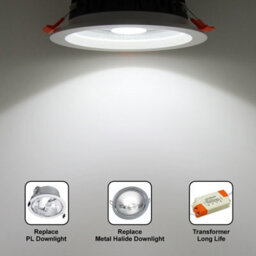 Long Life Lamps Company 18W Recessed Commercial Cob Led Downlight 6000K Cdl18W - thumbnail 6