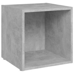 Berkfield 6 Piece Tv Cabinet Set Concrete Grey Engineered Wood - thumbnail 6