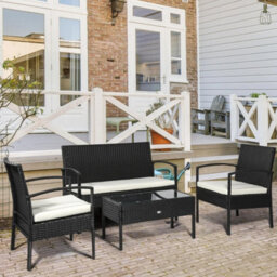 Chilli Seating Casa 4 Piece Rattan Garden Furniture Set - thumbnail 1