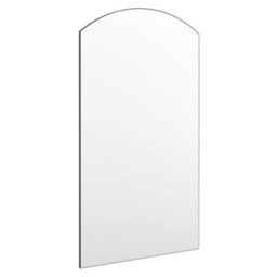 Berkfield Mirror With Led Lights 90X45 Cm Glass Arch - thumbnail 4