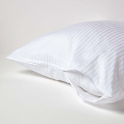 Homescapes White Continental Egyptian Cotton Pillowcase 330 Tc, 80 X 80 Cm - thumbnail 3