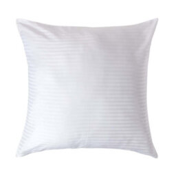 Homescapes White Continental Egyptian Cotton Pillowcase 330 Tc, 80 X 80 Cm