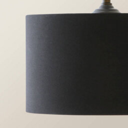 Valuelights Reni Black & Gold Drum Shade 3 Drop Bar Matte Black Diner Ceiling Pendant Light - thumbnail 4