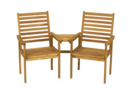 Royalcraft Napoli Companion Acacia Set - Duo Love Seat - thumbnail 7