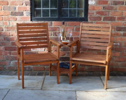 Royalcraft Napoli Companion Acacia Set - Duo Love Seat - thumbnail 2