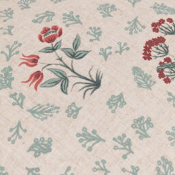 Paoletti Seventy Three Linen Renata Floral Printed Ruffle Cushion Cover - thumbnail 5