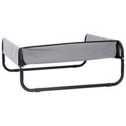 Vidaxl Dog Bed Folding Manual Light Grey 70 X 70 X 28.5 Cm Steel - thumbnail 6