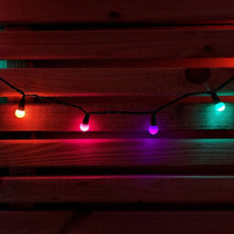Samuel Alexander 10M 100 Led Pearl Berry Rainbow String Lights Garden Christmas Lights With Timer - thumbnail 3