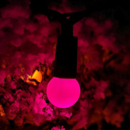 Samuel Alexander 10M 100 Led Pearl Berry Rainbow String Lights Garden Christmas Lights With Timer - thumbnail 8
