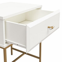 Dorel Effie 1 Drawer Nightstand In White - thumbnail 8