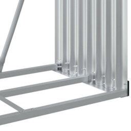 Walplus Log Holder Brown 80X45X120 Cm Galvanised Steel - thumbnail 8