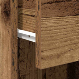 Walplus Bathroom Cabinet Old Wood 32 X 34 X 90 Cm Engineered Wood - thumbnail 9