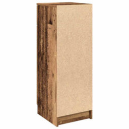 Walplus Bathroom Cabinet Old Wood 32 X 34 X 90 Cm Engineered Wood - thumbnail 7