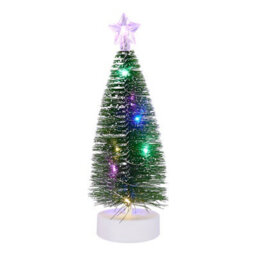 Living And Home 3-Piece Christmas Four-Color Light Glowing Christmas Tree Home Decoration - thumbnail 3