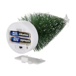 Living And Home 3-Piece Christmas Four-Color Light Glowing Christmas Tree Home Decoration - thumbnail 6