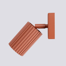 Luminosa Lighting Luminosa Karbon Minimalist Single Wall Spotlight Red Ochre - thumbnail 5