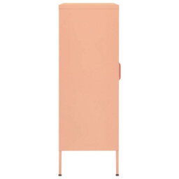 Vidaxl Storage Cabinet Pink 80X35X101.5 Cm Steel - thumbnail 5