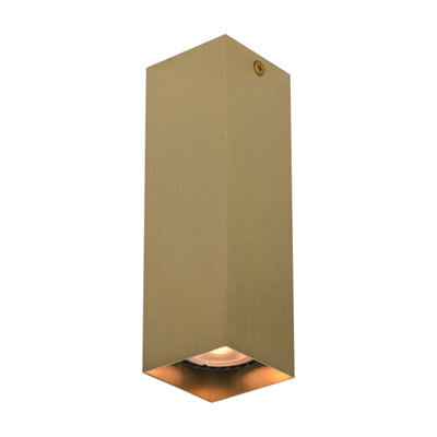 Luminosa Lighting Luminosa Ander 17Cm Surface Mounted Downlight Black, Brass - image 1