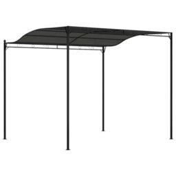 Anydaydirect 3 X 2.5M Gazebo Outdoor Garden Sunshade Awning Party Tent Cream White/anthracite - thumbnail 6