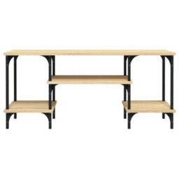 Berkfield Durable Tv Cabinet Sonoma Oak 102X35X45.5 Cm Engineered Wood - thumbnail 5