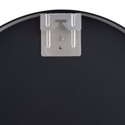 Living And Home Black Oval Aluminum Alloy Bathroom Mirror Hd Float Glass Wall Vanity Mirror 50X70Cm - thumbnail 6