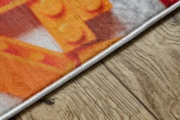 RugsX Bambino 38480 Washing Carpet Construction Kit For Children Anti-Slip - Grey 160X220 Cm - thumbnail 5