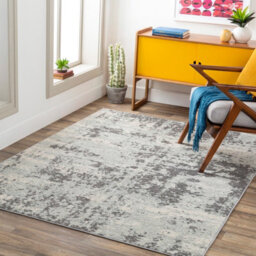 Livabliss Sunderland-Modern Blue Grey Marble Living Dining Bedroom Rug 200 X 275 Cm Easy Care, Non Shedding - thumbnail 2