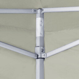 Berkfield Professional Folding Party Tent With 2 Sidewalls 2X2 M Steel Cream - thumbnail 3