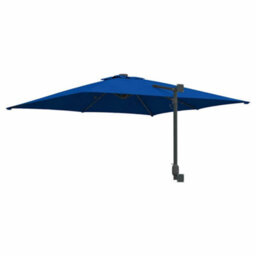 Berkfield Garden Parasol Azurblau 2.5 X 2.5 M Fabric - thumbnail 6