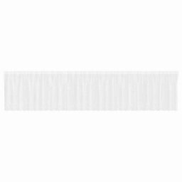 Berkfield Modern Curtains With Curtains Floral White 750 X 180 Cm Polyester