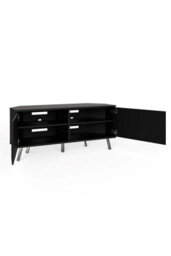 Frank Olsen Elevate Black Corner Tv Cabinet With Mood Lighting & Intelligent Eye - thumbnail 4