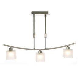 Luminosa Lighting Luminosa Pila 3 Light G9 Pendant G9 Satin Nickel - thumbnail 1