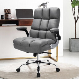 Executive Office Chair Ergonomic Padded High Back Swivel Computer Desk Chairs - thumbnail 3