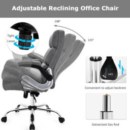 Executive Office Chair Ergonomic Padded High Back Swivel Computer Desk Chairs - thumbnail 6