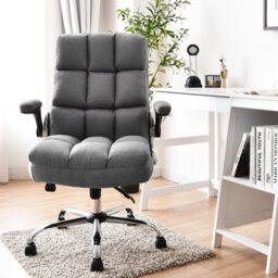 Executive Office Chair Ergonomic Padded High Back Swivel Computer Desk Chairs - thumbnail 4